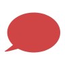 Red Speech Bubble